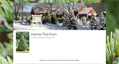 Desktop Screenshot of holmestreefarm.com
