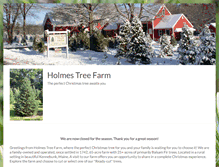 Tablet Screenshot of holmestreefarm.com